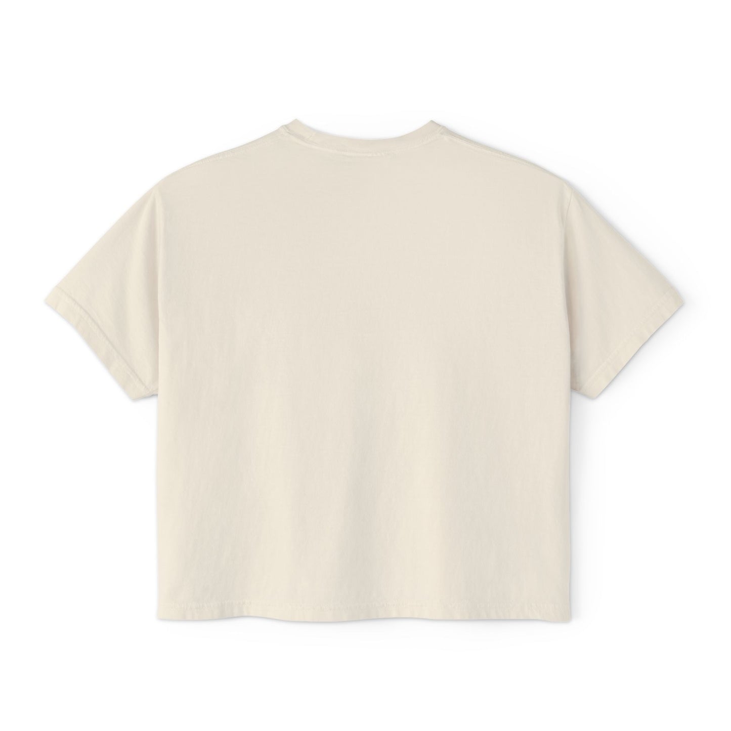 Glamping Mushrooms Boxy Tee - Cute & Comfy Women's Top
