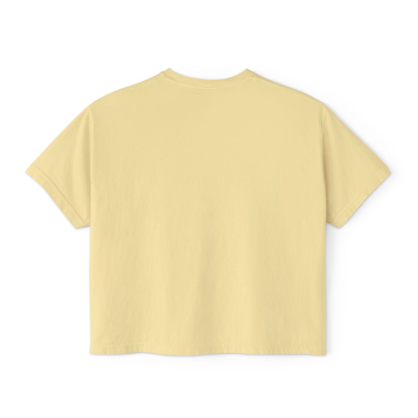 Glamping Mushrooms Boxy Tee - Cute & Comfy Women's Top